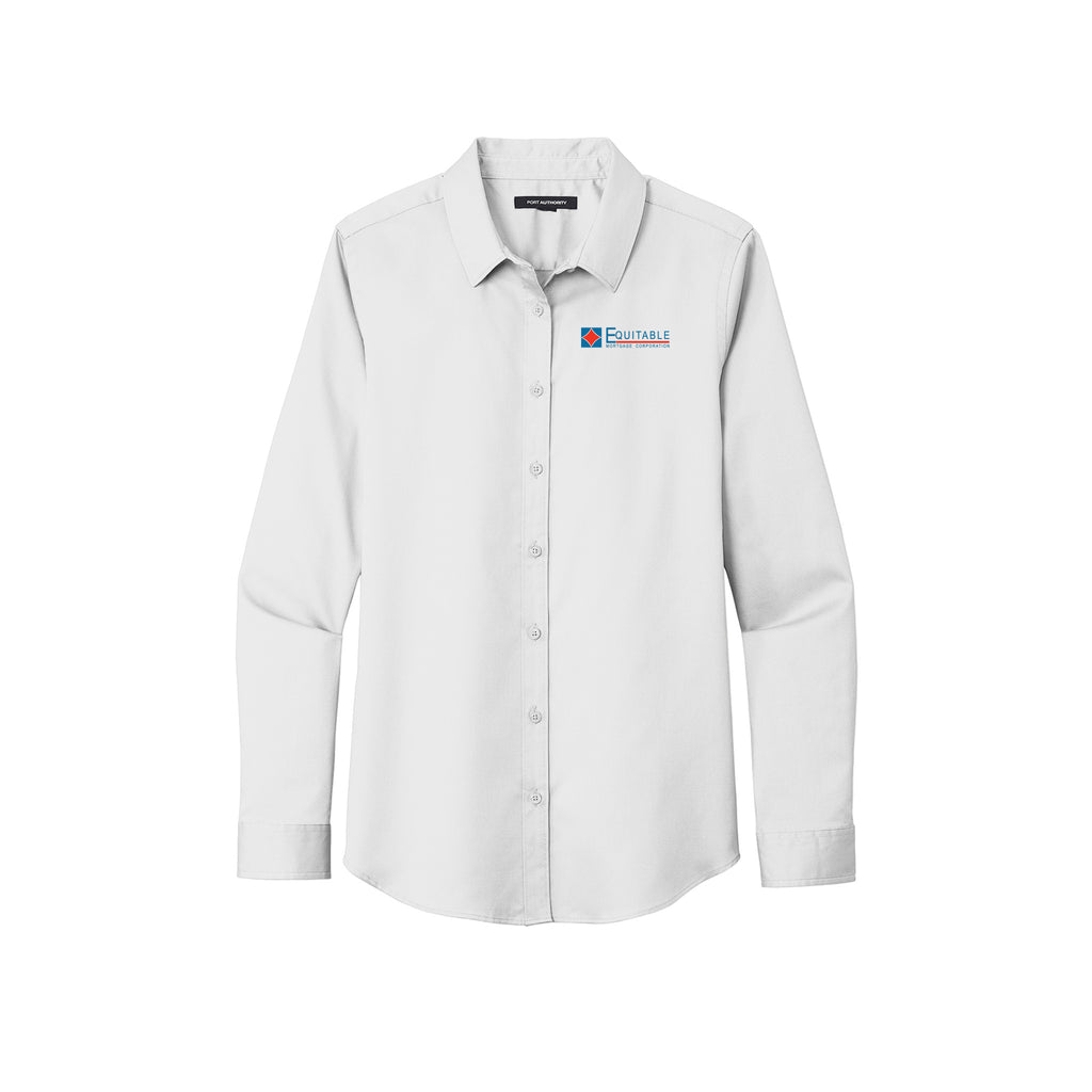 Equitable Mortgage - Port Authority® Ladies Long Sleeve SuperPro React ™