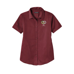 Solace at Vivians - Port Authority® Women's Short Sleeve SuperPro React ™ Twill Shirt
