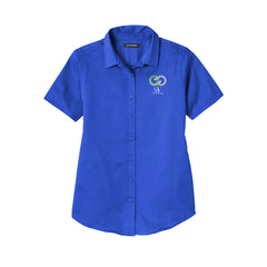Solace at Vivians - Port Authority® Women's Short Sleeve SuperPro React ™ Twill Shirt