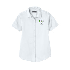Solace at Vivians - Port Authority® Women's Short Sleeve SuperPro React ™ Twill Shirt