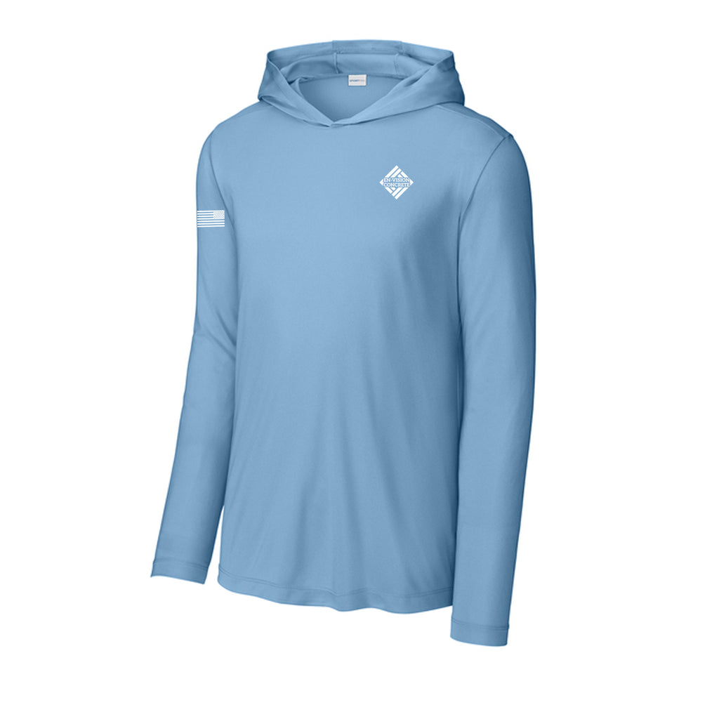En-Vision Concrete - Sport-Tek® Posi-UV® Pro Long Sleeve Hoodie
