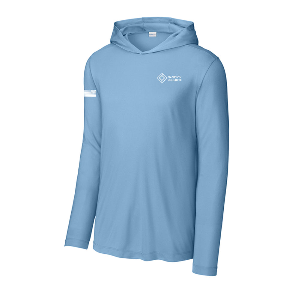 En-Vision Concrete - Sport-Tek® Posi-UV® Pro Long Sleeve Hoodie