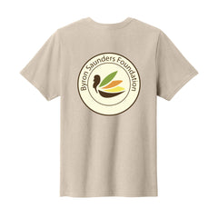 Byron Saunders Foundation - Port & Co™ Youth Easy Cotton Tee - FRONT & BACK LOGO