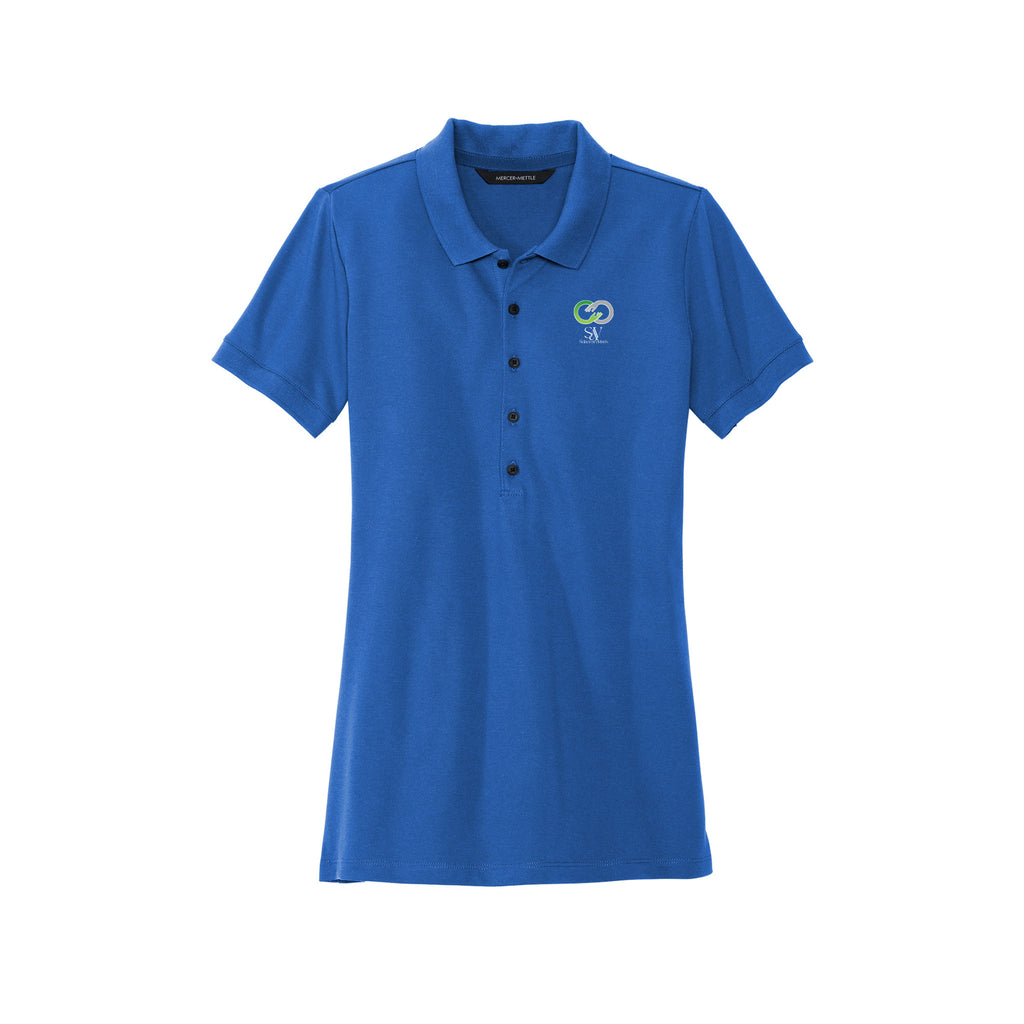 Solace at Vivians - Mercer+Mettle® Women’s Stretch Heavyweight Pique Polo