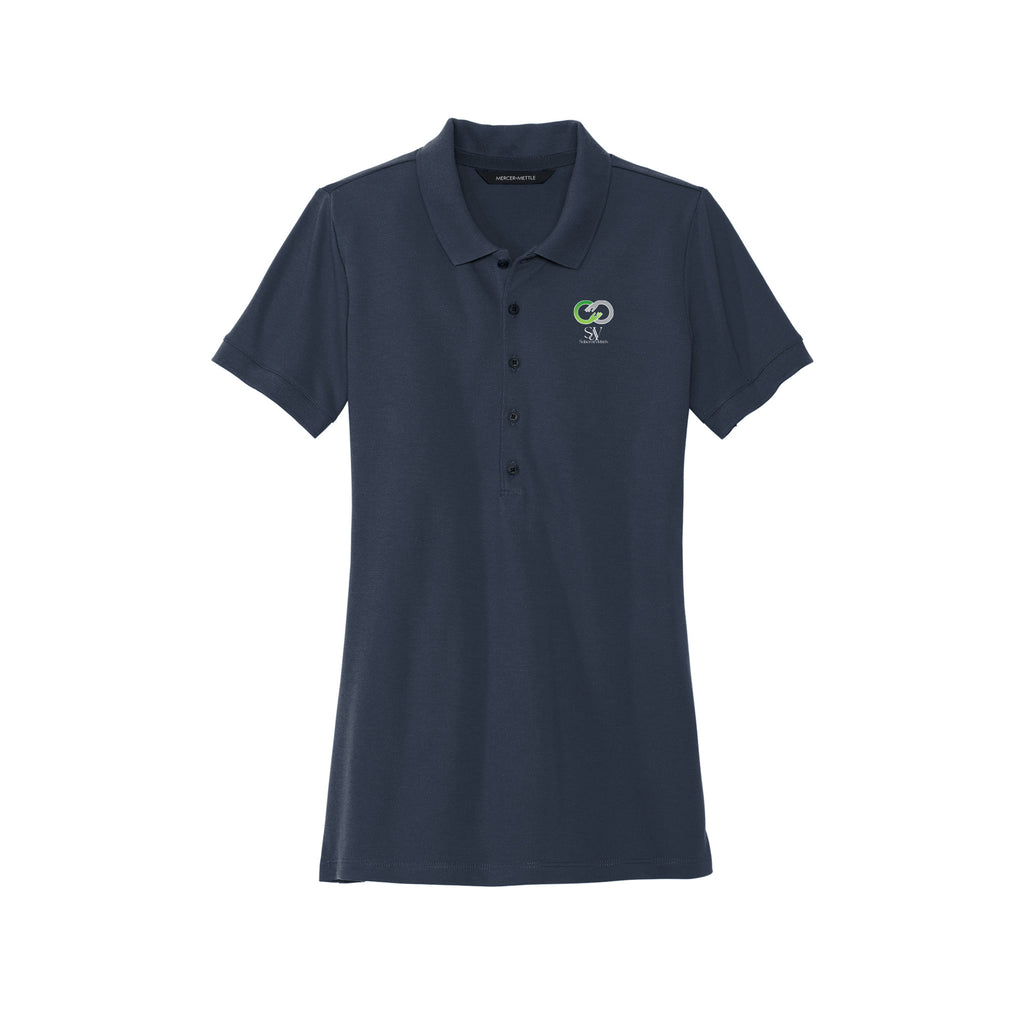 Solace at Vivians - Mercer+Mettle® Women’s Stretch Heavyweight Pique Polo