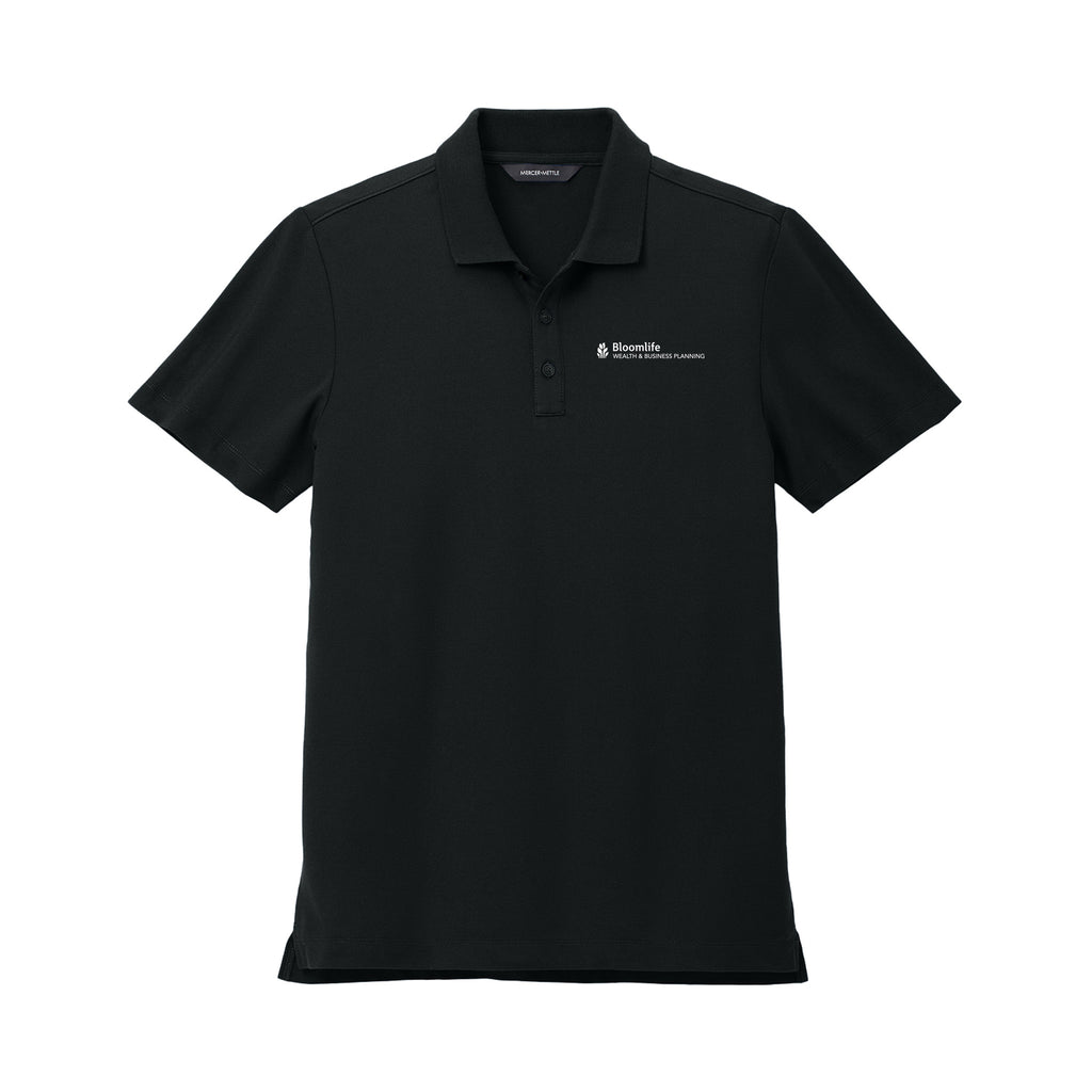Bloom Life Wealth & Business Planning - Mercer+Mettle® Stretch Pique Polo
