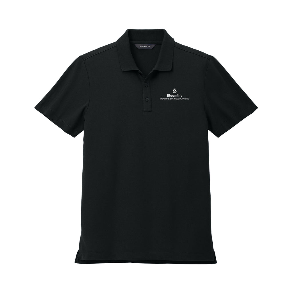 Bloom Life Wealth & Business Planning - Mercer+Mettle® Stretch Pique Polo