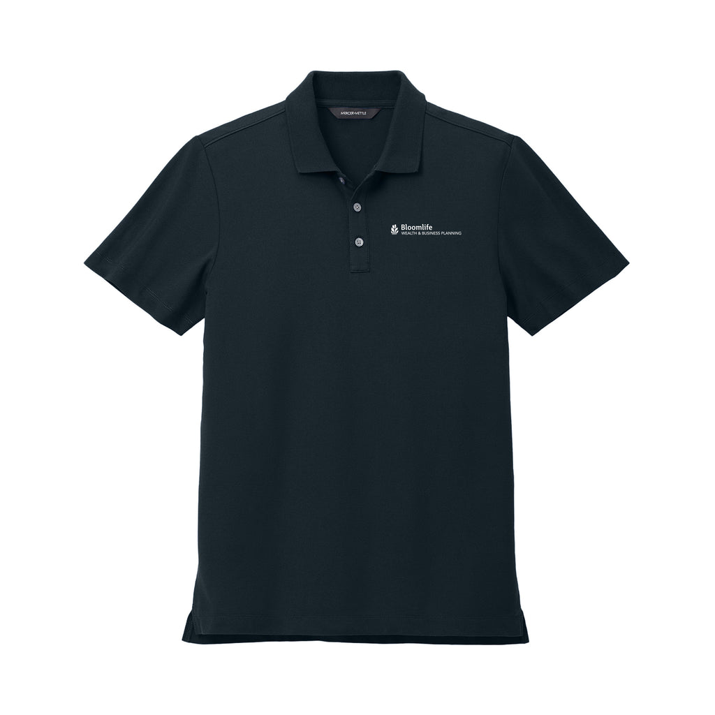 Bloom Life Wealth & Business Planning - Mercer+Mettle® Stretch Pique Polo