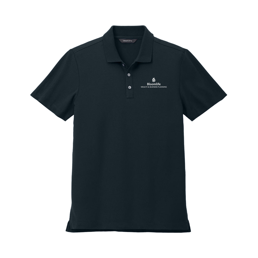 Bloom Life Wealth & Business Planning - Mercer+Mettle® Stretch Pique Polo