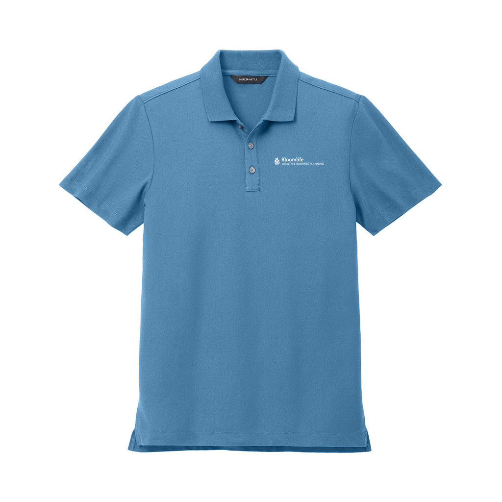 Bloom Life Wealth & Business Planning - Mercer+Mettle® Stretch Pique Polo