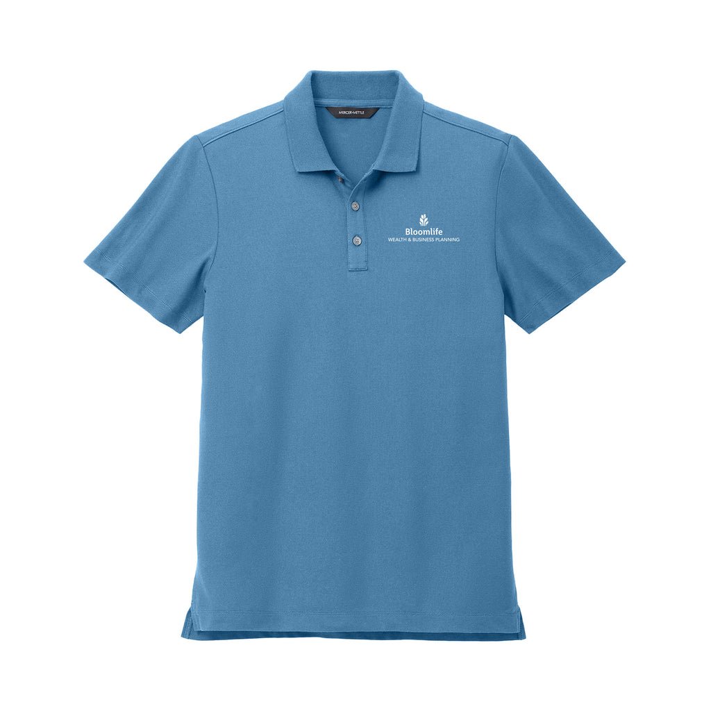 Bloom Life Wealth & Business Planning - Mercer+Mettle® Stretch Pique Polo