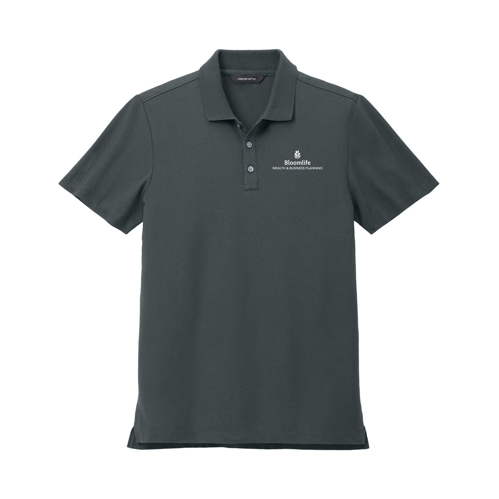 Bloom Life Wealth & Business Planning - Mercer+Mettle® Stretch Pique Polo