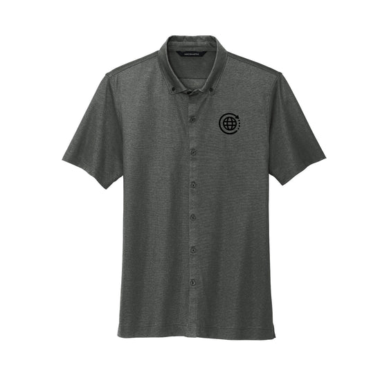 Mobile Repair Solutions - Mercer+Mettle® Stretch Pique Full-Button Polo