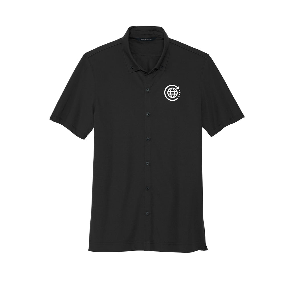 Mobile Repair Solutions - Mercer+Mettle® Stretch Pique Full-Button Polo
