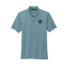 Mobile Repair Solutions - Mercer+Mettle® Stretch Pique Full-Button Polo