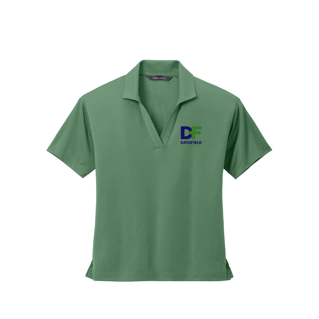 Datafield Technology Services - Mercer+Mettle® Women’s Stretch Jersey Polo