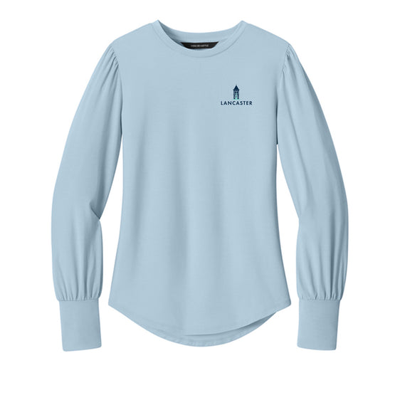 City of Lancaster - Mercer+Mettle® Women’s Stretch Jersey Long Sleeve Blouson Top