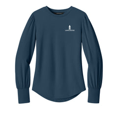 City of Lancaster - Mercer+Mettle® Women’s Stretch Jersey Long Sleeve Blouson Top