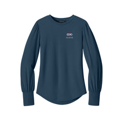 CCAO - Mercer+Mettle® Women’s Stretch Jersey Long Sleeve Blouson Top