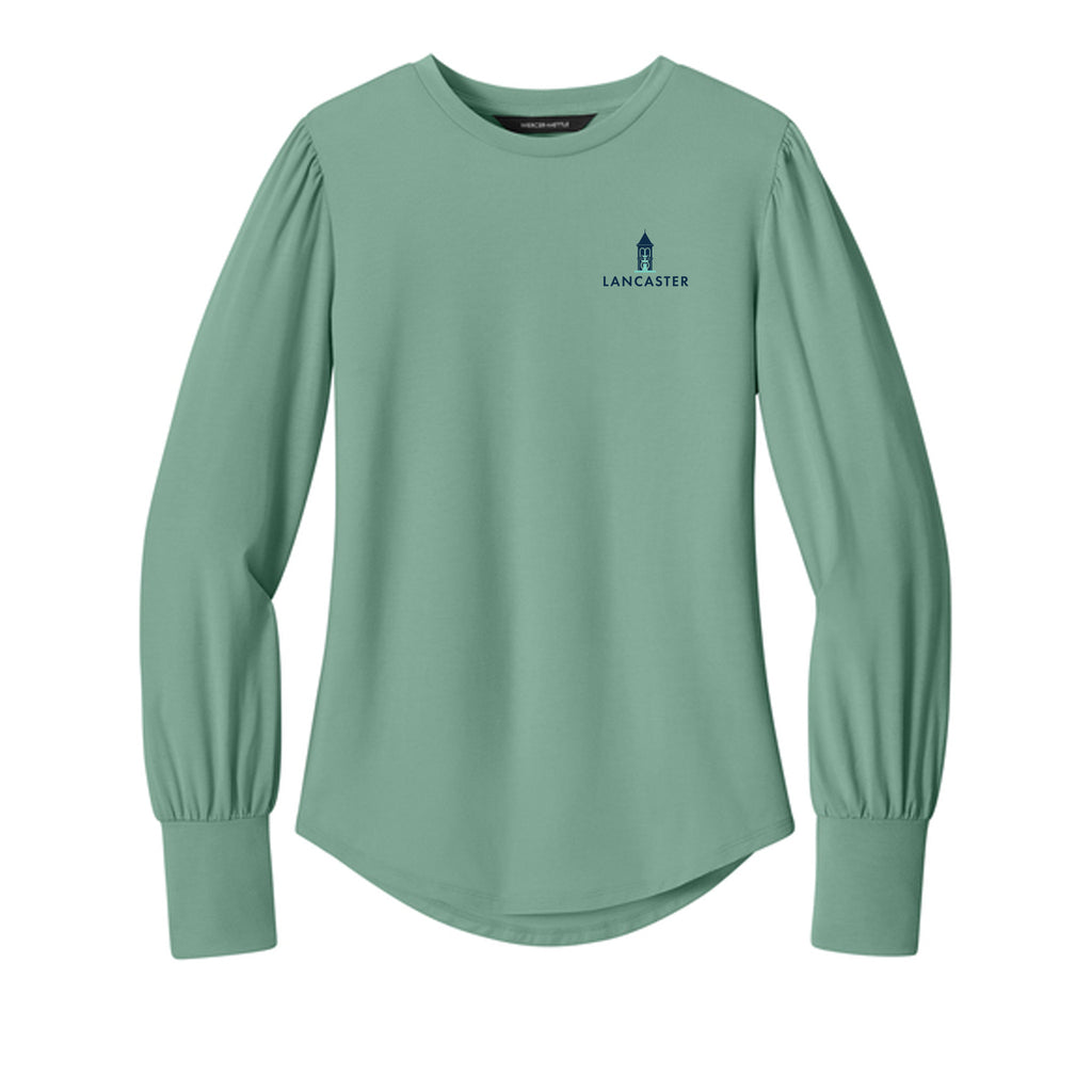 City of Lancaster - Mercer+Mettle® Women’s Stretch Jersey Long Sleeve Blouson Top