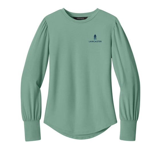 City of Lancaster - Mercer+Mettle® Women’s Stretch Jersey Long Sleeve Blouson Top
