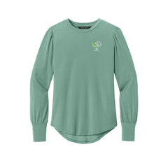 Solace at Vivians - Mercer+Mettle® Women’s Stretch Jersey Long Sleeve Blouson Top