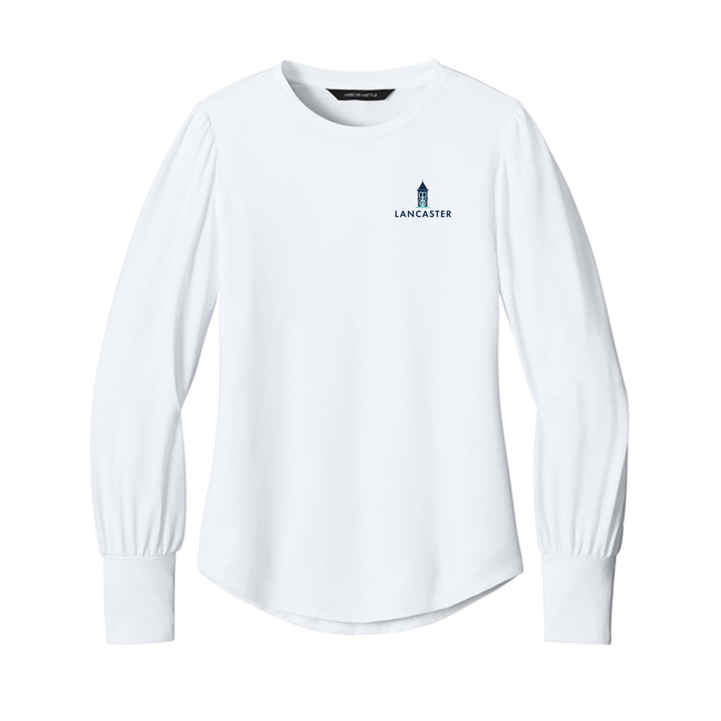 City of Lancaster - Mercer+Mettle® Women’s Stretch Jersey Long Sleeve Blouson Top
