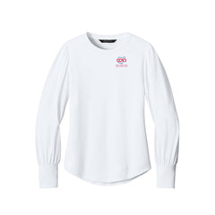 CCAO - Mercer+Mettle® Women’s Stretch Jersey Long Sleeve Blouson Top