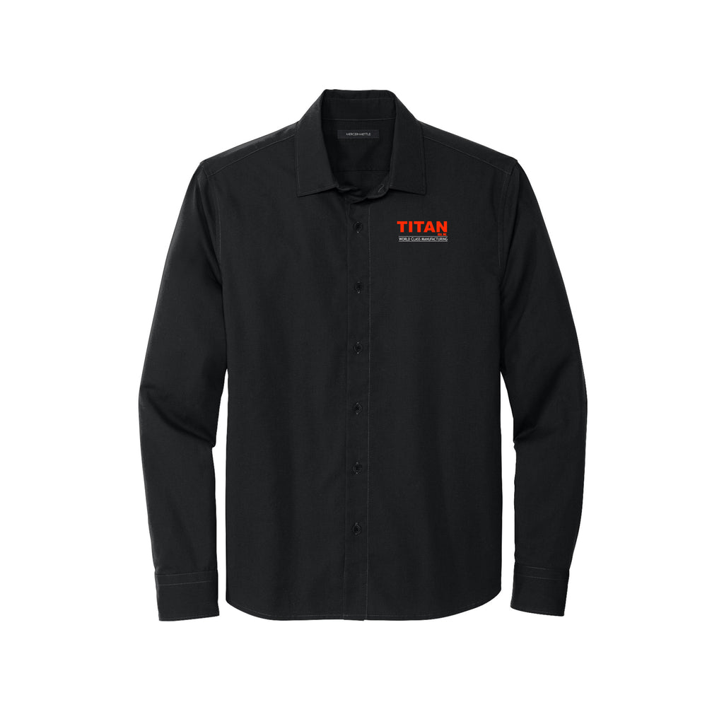 Titan USA - Mercer+Mettle® Long Sleeve Stretch Woven Shirt