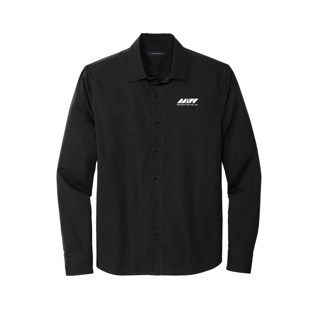 Midwest Polypak - Mercer+Mettle® Long Sleeve Stretch Woven Shirt