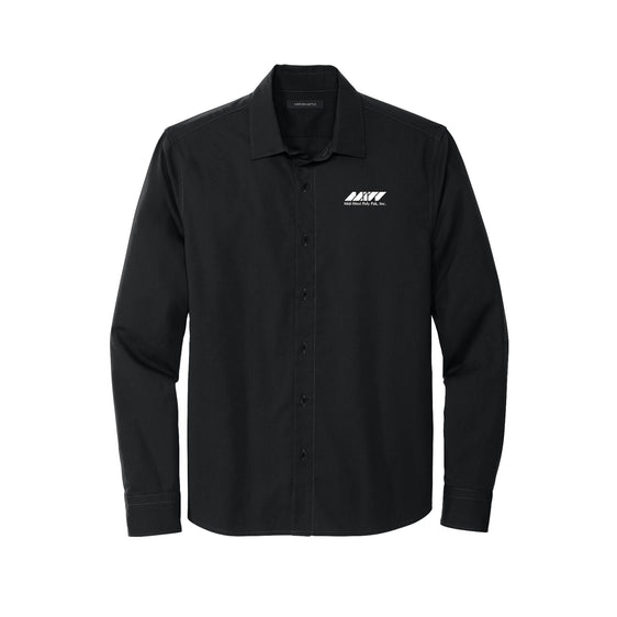Midwest Polypak - Mercer+Mettle® Long Sleeve Stretch Woven Shirt