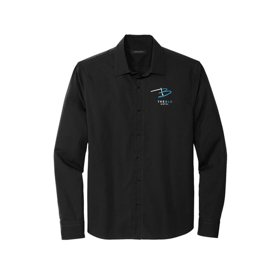The Blu Hotel - Mercer+Mettle™ Long Sleeve Stretch Woven Shirt