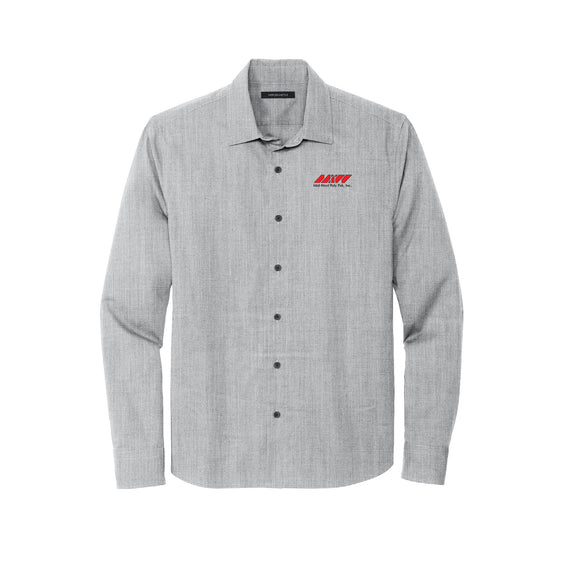 Midwest Polypak - Mercer+Mettle® Long Sleeve Stretch Woven Shirt