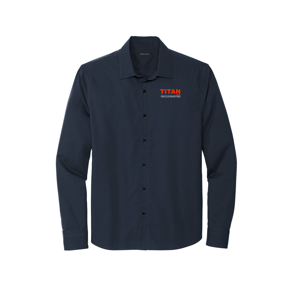 Titan USA - Mercer+Mettle® Long Sleeve Stretch Woven Shirt