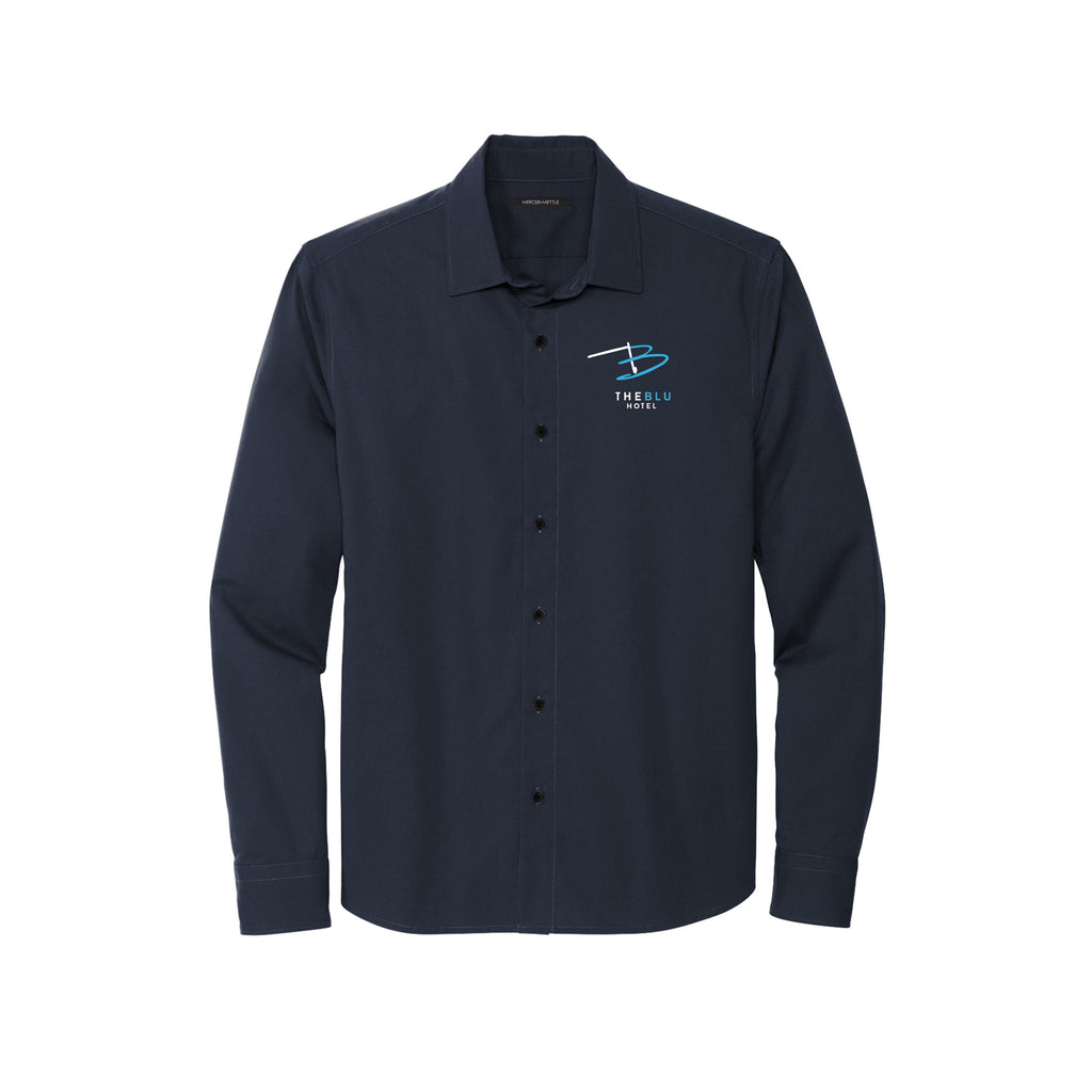 The Blu Hotel - Mercer+Mettle™ Long Sleeve Stretch Woven Shirt