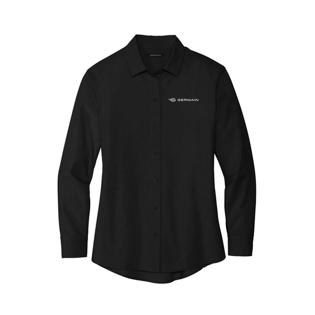 Germain Cars Corp - Mercer+Mettle® Women’s Tailored Fit Long Sleeve Stretch Woven Shirt
