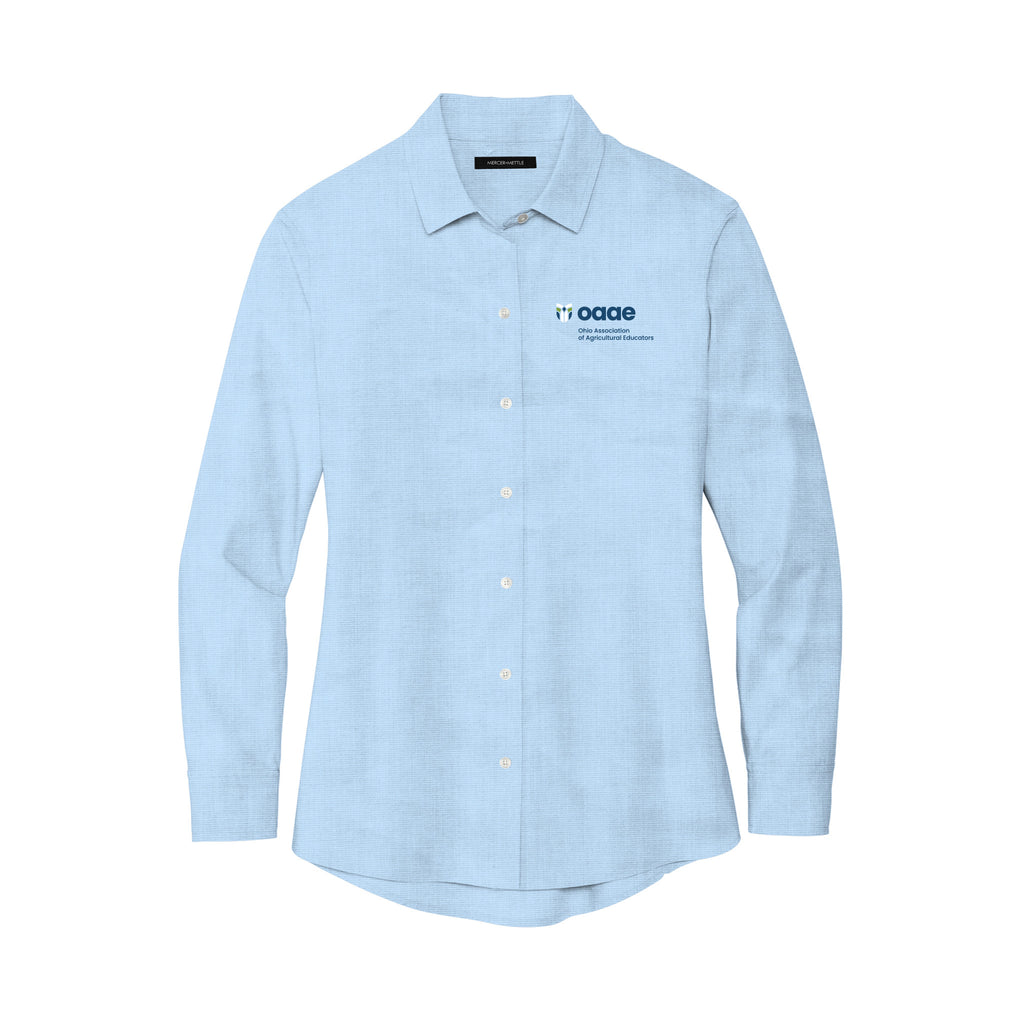 Ohio OAAE - Mercer+Mettle® Women’s Long Sleeve Stretch Woven Shirt
