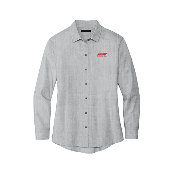 Midwest Polypak - Mercer+Mettle® Women’s Long Sleeve Stretch Woven Shirt