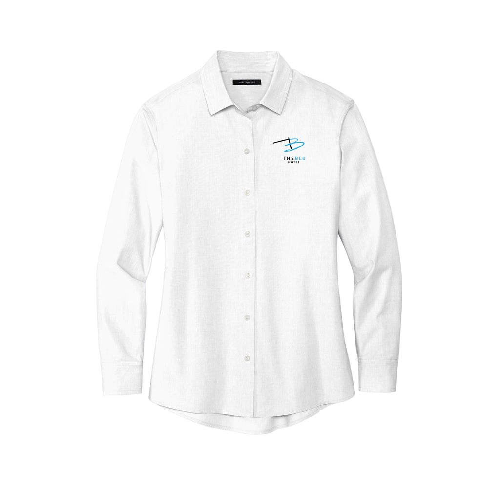 The Blu Hotel - Mercer+Mettle™ Women’s Long Sleeve Stretch Woven Shirt