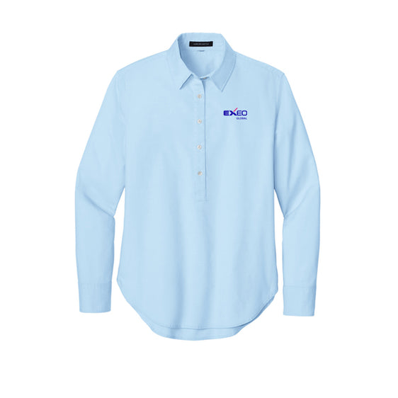 Exeo Global - Mercer+Mettle® Women’s Long Sleeve Modern Oxford Shirt