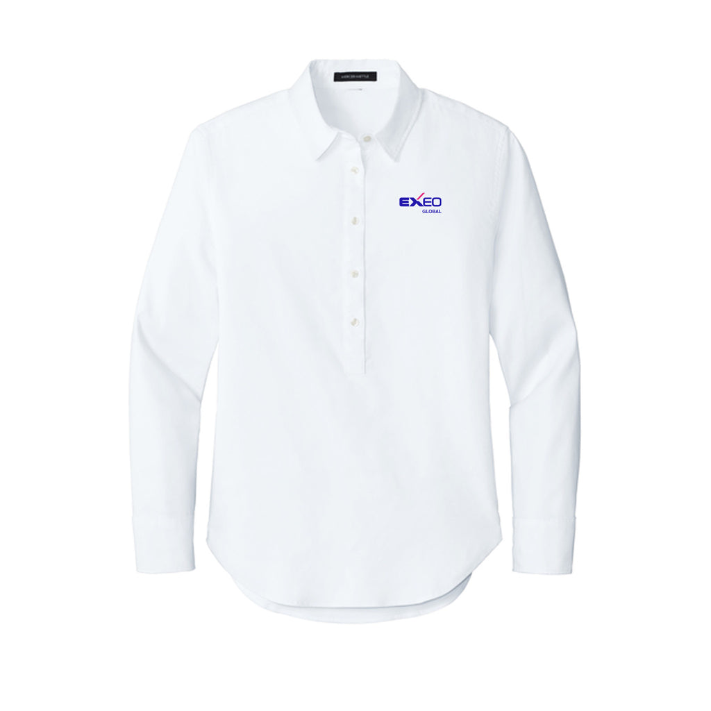 Exeo Global - Mercer+Mettle® Women’s Long Sleeve Modern Oxford Shirt