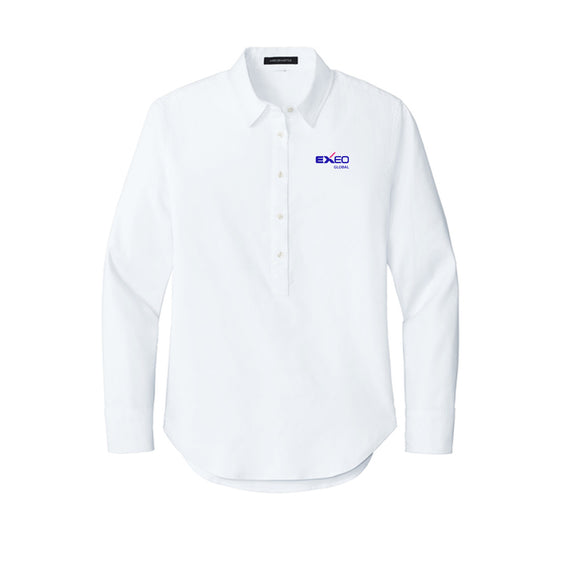 Exeo Global - Mercer+Mettle® Women’s Long Sleeve Modern Oxford Shirt