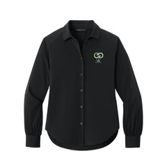 Solace at Vivians - Mercer+Mettle® Women’s Long Sleeve Buttery Soft Blouse