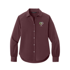 Solace at Vivians - Mercer+Mettle® Women’s Long Sleeve Buttery Soft Blouse