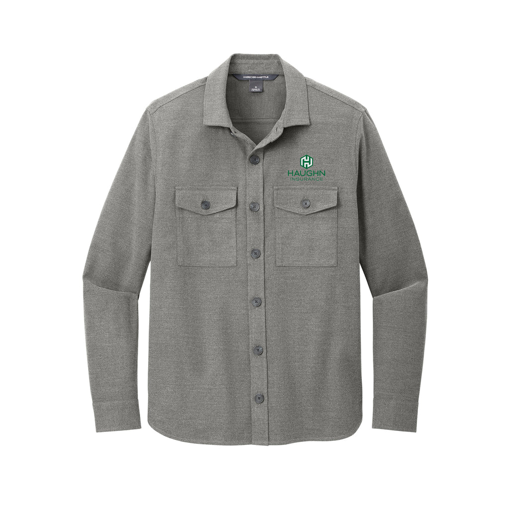 Haughn & Associates - Mercer+Mettle® Long Sleeve Twill Overshirt