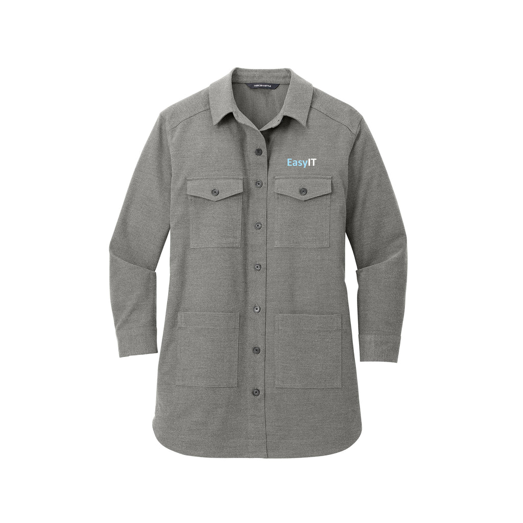 Easy IT - Mercer+Mettle® Women’s Long Sleeve Twill Overshirt