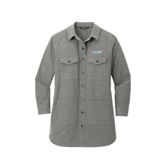 Easy IT - Mercer+Mettle® Women’s Long Sleeve Twill Overshirt