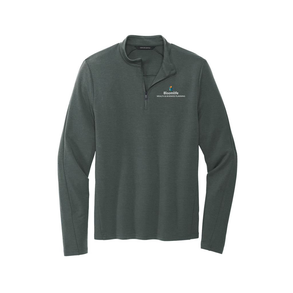 Bloom Life Wealth & Business Planning - Mercer+Mettle® Stretch 1/4-Zip Pullover