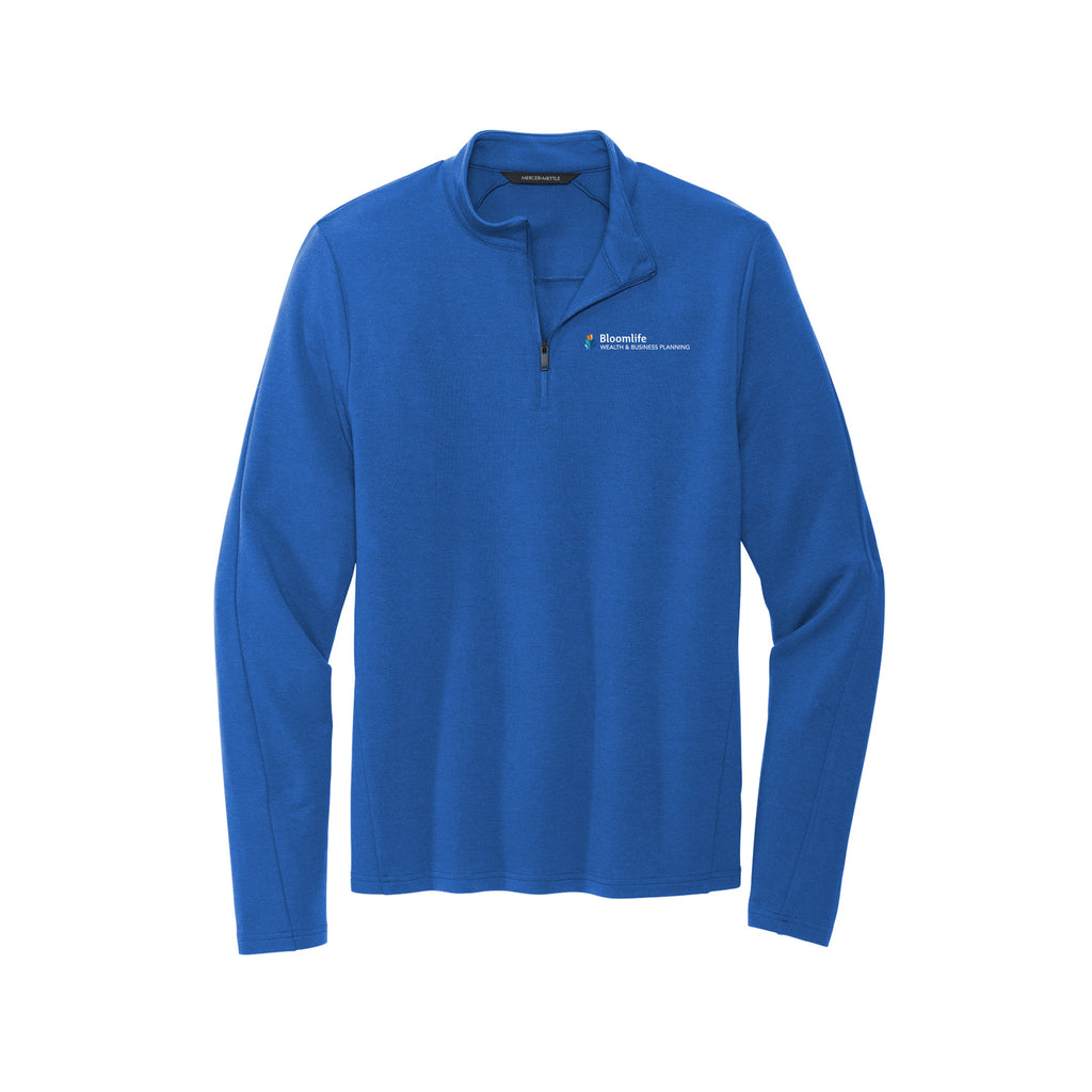 Bloom Life Wealth & Business Planning - Mercer+Mettle® Stretch 1/4-Zip Pullover