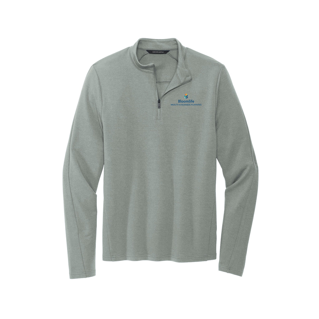 Bloom Life Wealth & Business Planning - Mercer+Mettle® Stretch 1/4-Zip Pullover